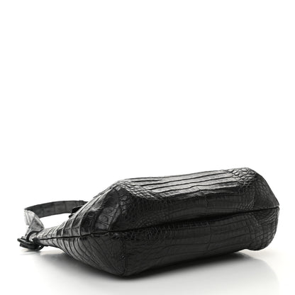 Nancy Gonzalez Crocodile Crossbody Bag Black 5 of 14