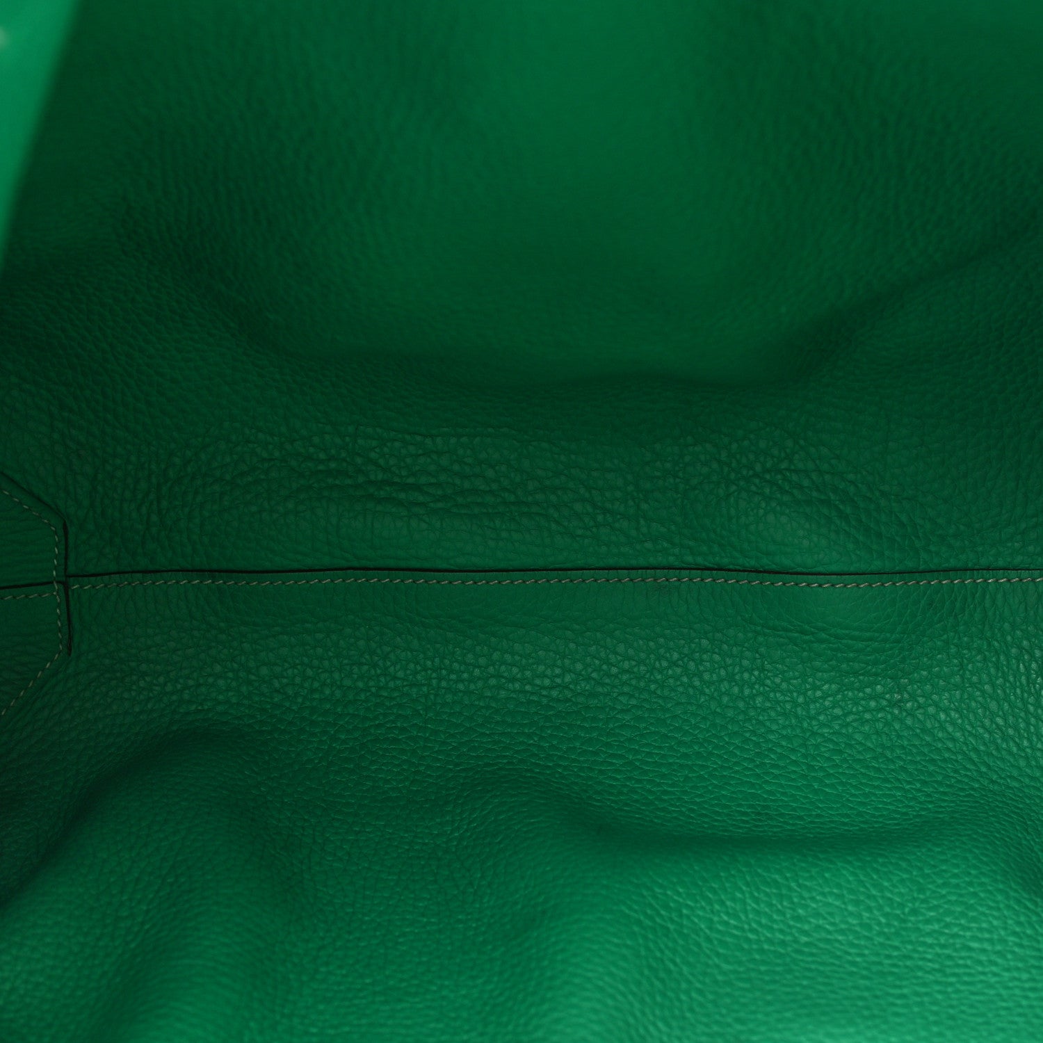 Hermes Taurillon Clemence Double Sens 36 Reversible Tote Menthe Colvert 8 of 20