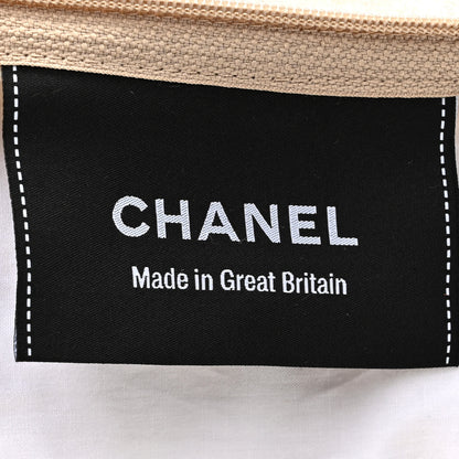 Chanel Merino Wool Cashmere CC Pillow Beige Off White 5 of 5