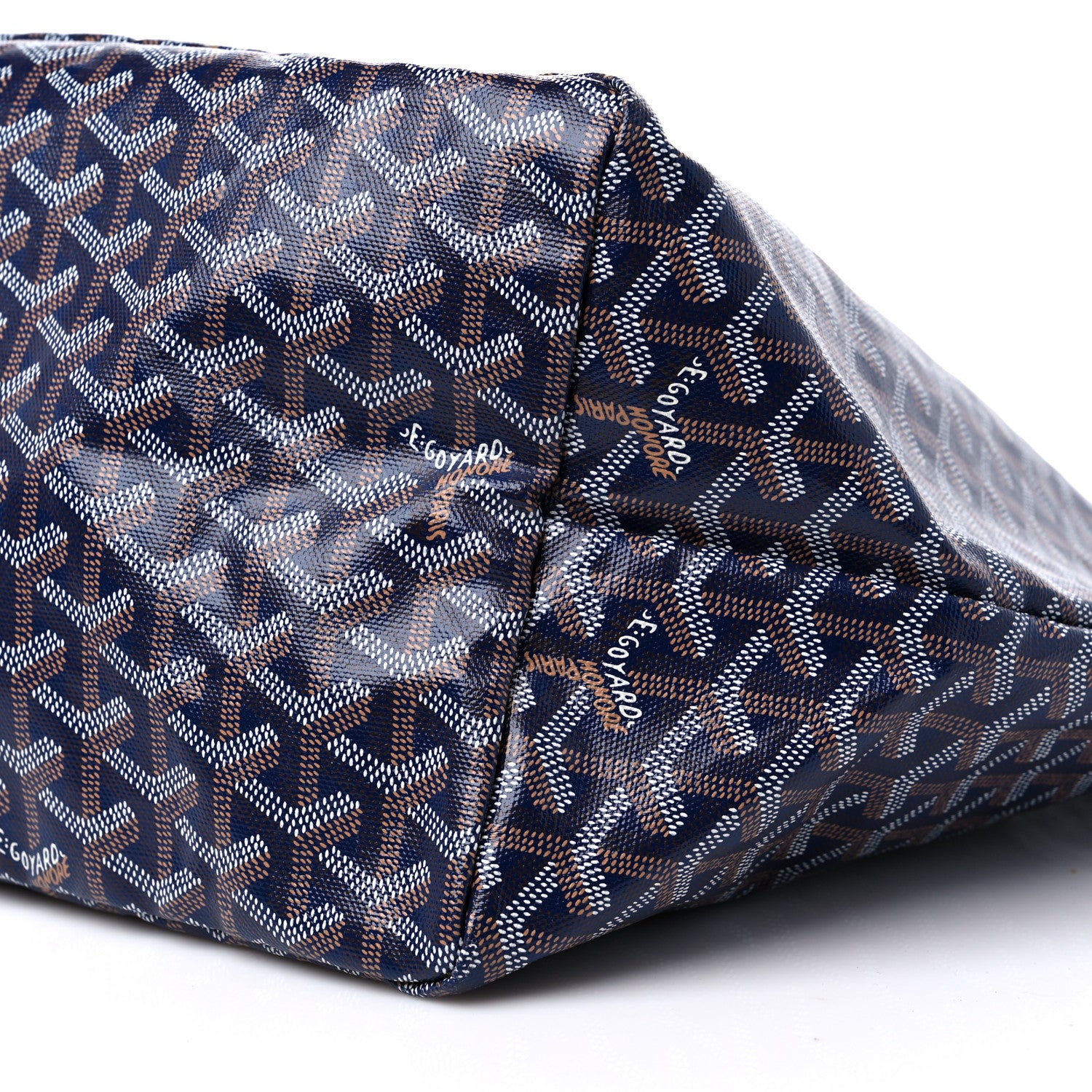 Goyard Goyardine Saint Louis GM Navy 9 of 9