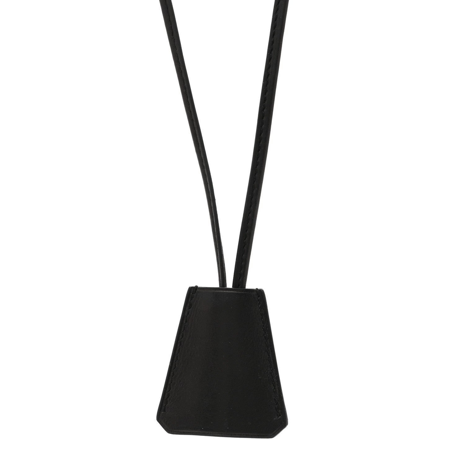Hermes Swift Clochette Long Necklace Black 4 of 6