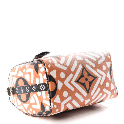 Louis Vuitton Monogram Giant Crafty Speedy Bandouliere 25 Creme Caramel 3 of 10