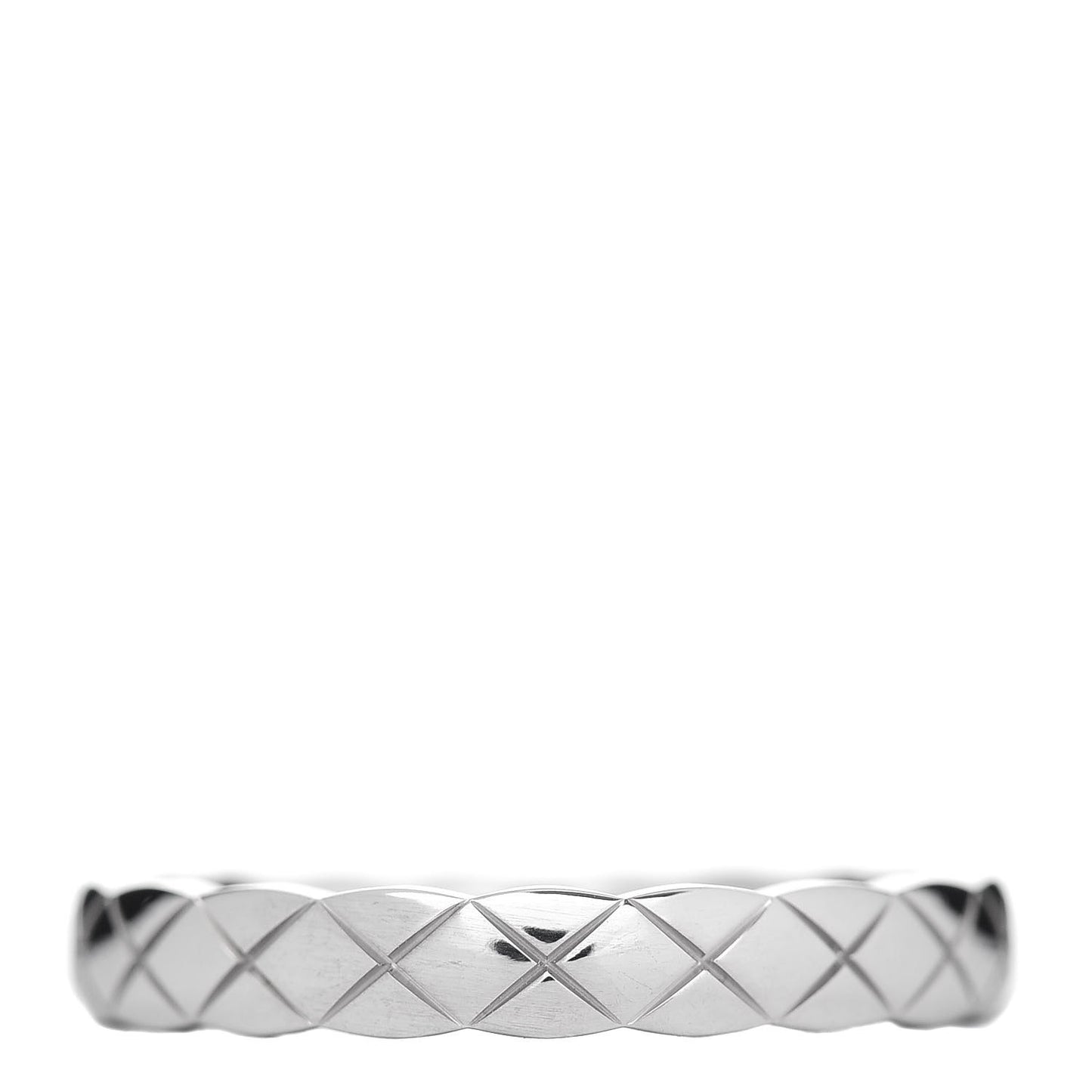18K White Gold Mini Coco Crush Ring 54 6.75
