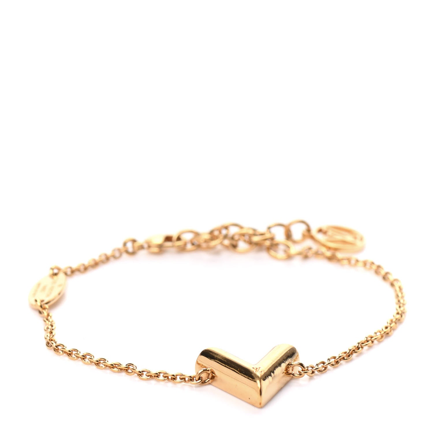 Louis Vuitton Essential V Bracelet Gold 1 of 5
