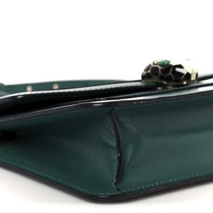 Bulgari Calfskin Serpenti Forever Crossbody Bag Emerald Green 9 of 10