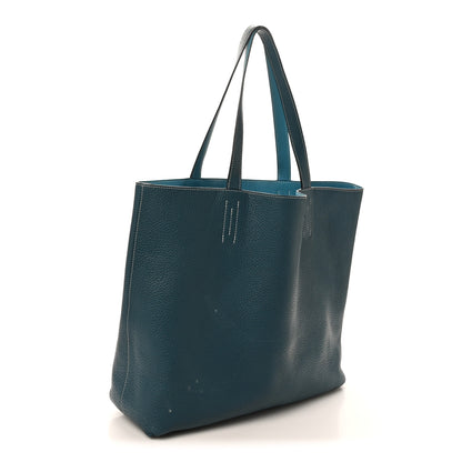 Hermes Taurillon Clemence Double Sens 45 Reversible Tote 5 of 15