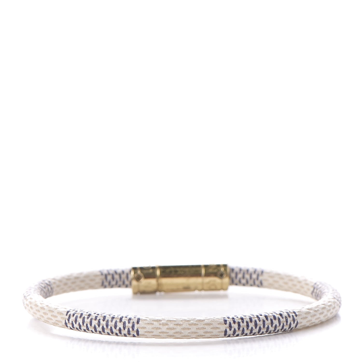 Louis Vuitton Damier Azur Keep It Bracelet 19 3 of 5