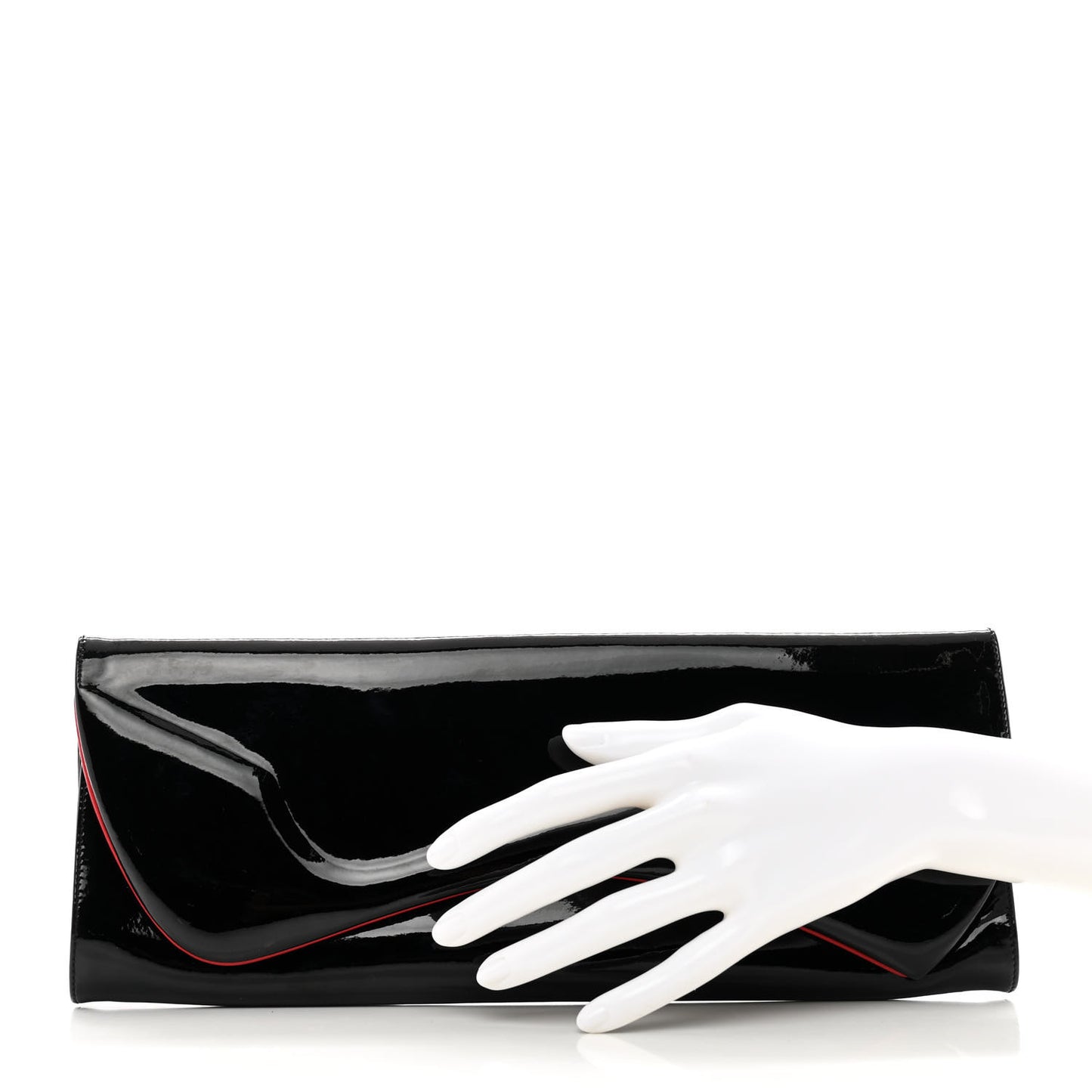 Patent Pigalle Clutch Black