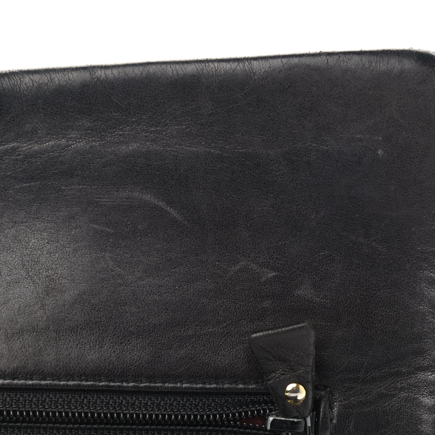 Chanel Lambskin Quilted Medium Double Flap Black 12 of 16