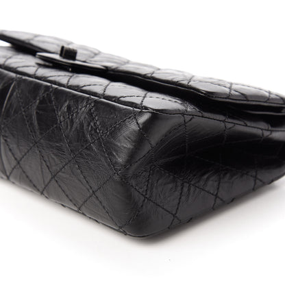 Chanel Aged Calfskin Quilted 2.55 Reissue 226 Flap So Black 7 of 11