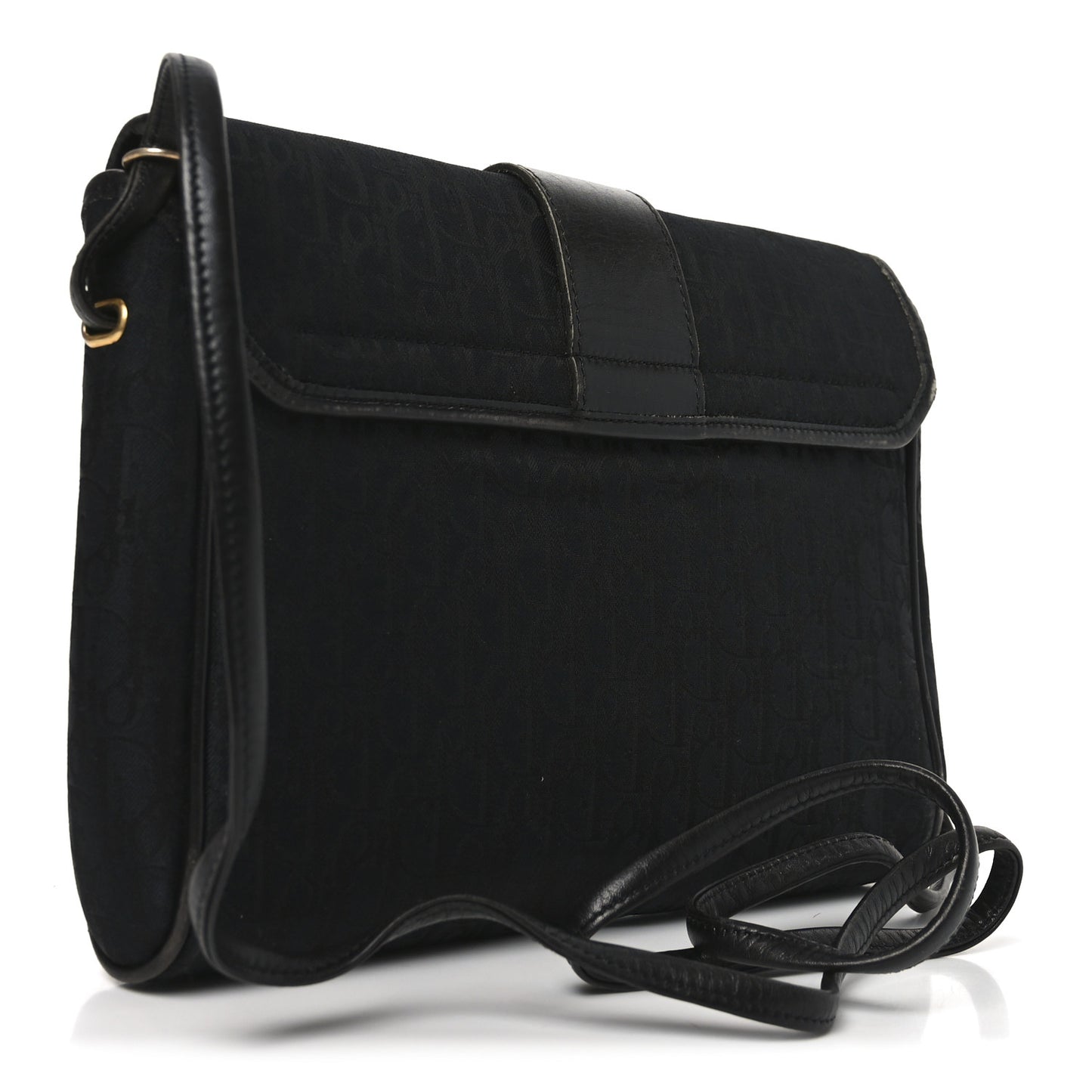 Canvas Trotter Crossbody Black