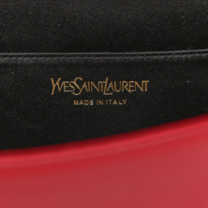 Saint Laurent Calfskin Monogram Large Belle De Jour Clutch Red 7 of 9