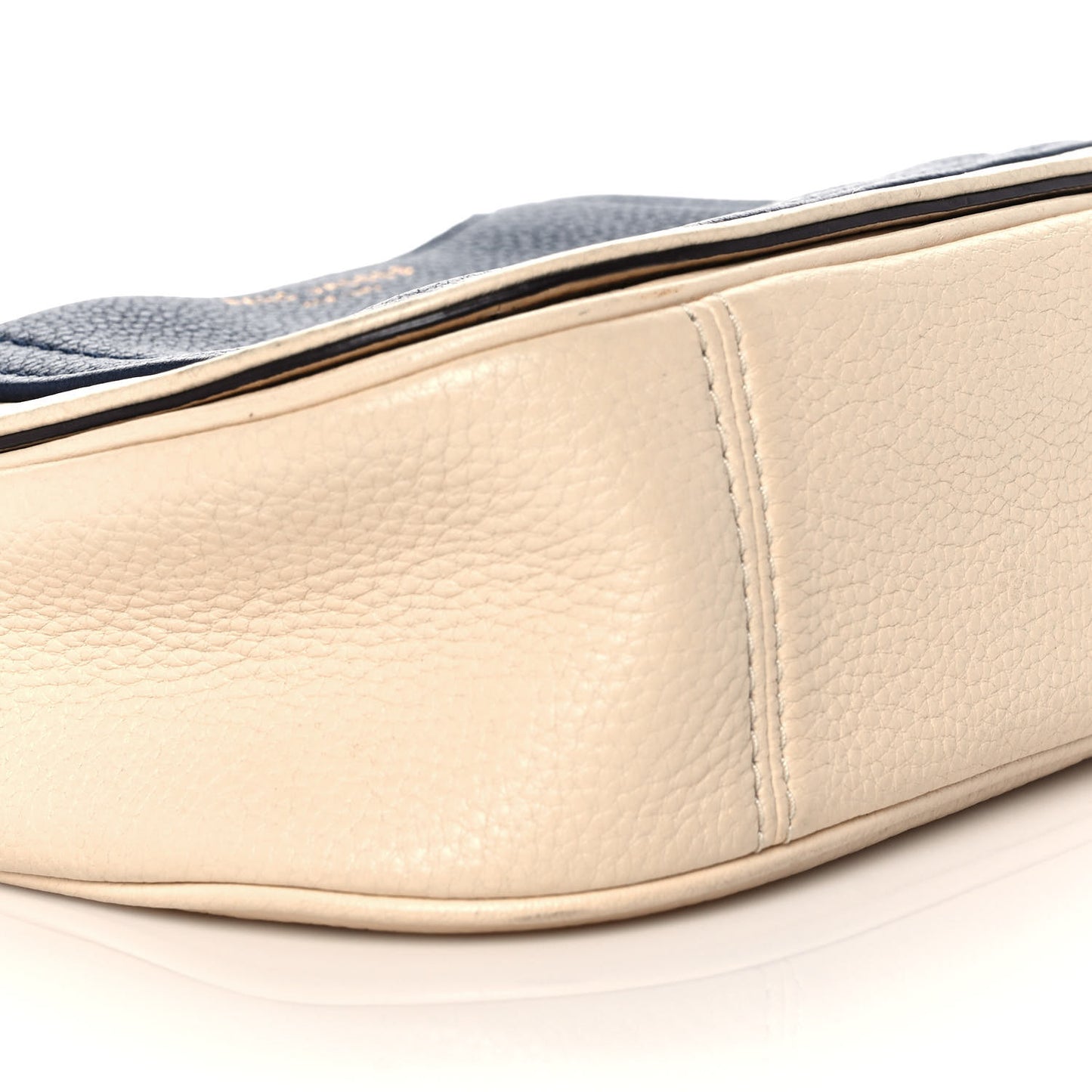 Calfskin Empire City Messenger Crossbody Beige