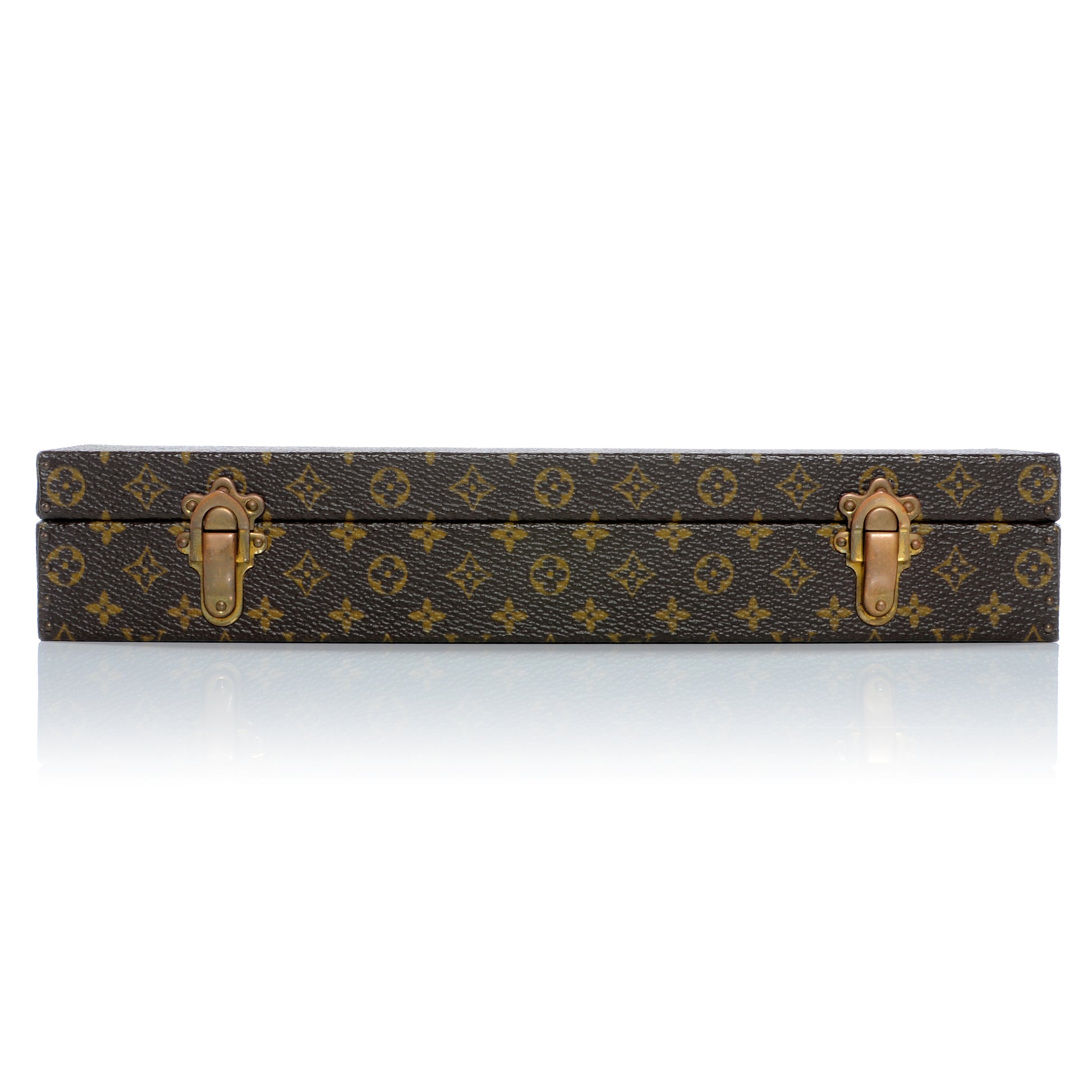 Louis Vuitton Monogram Bracelet Watch Jewelry Holder Coffret 1 of 6