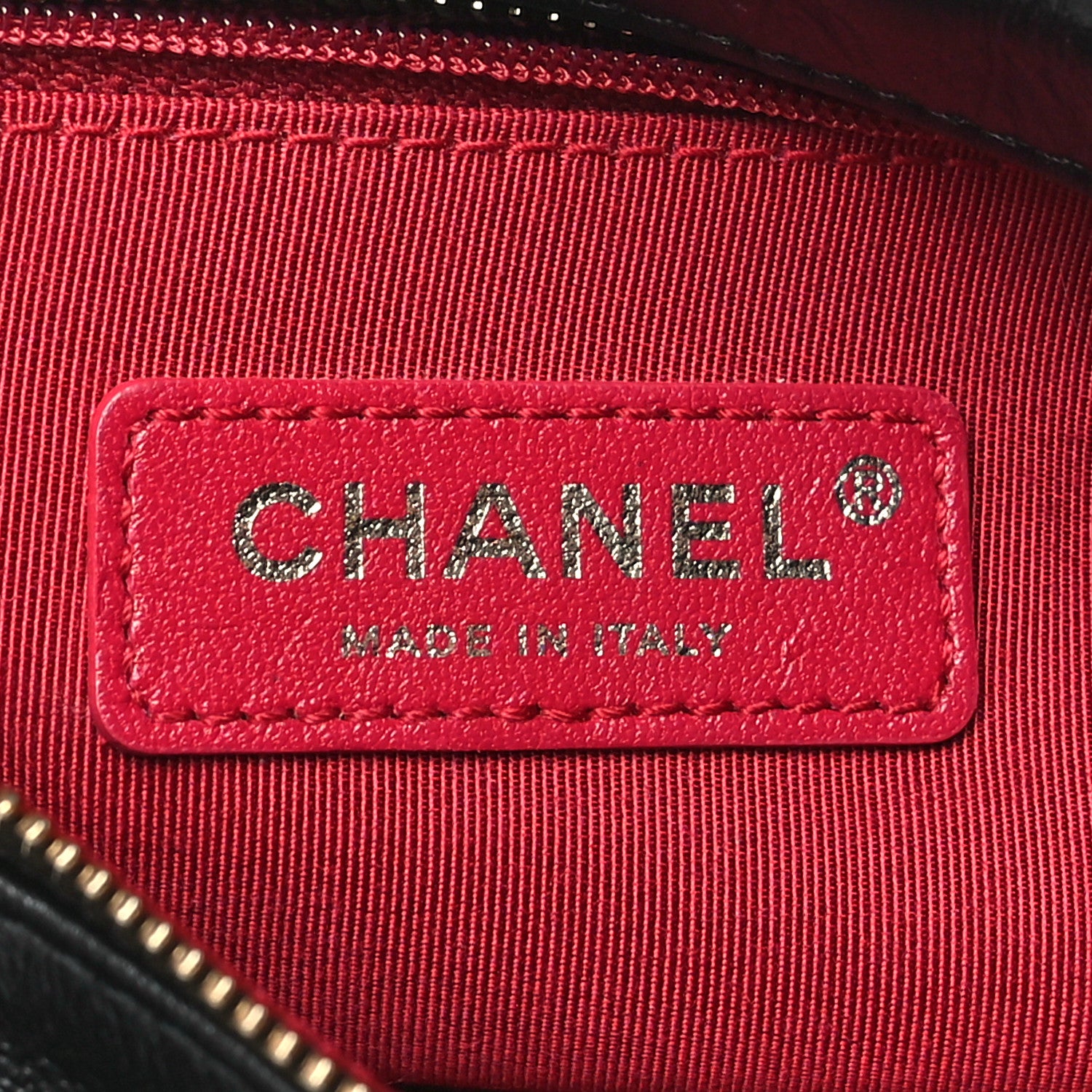 Chanel Aged Calfskin Quilted Small Gabrielle Hobo Black 6 of 10