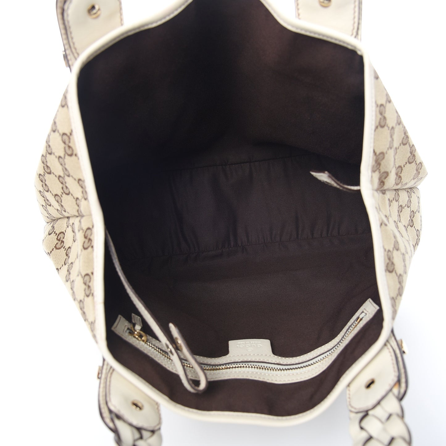Monogram Small Pelham Shoulder Bag Off White