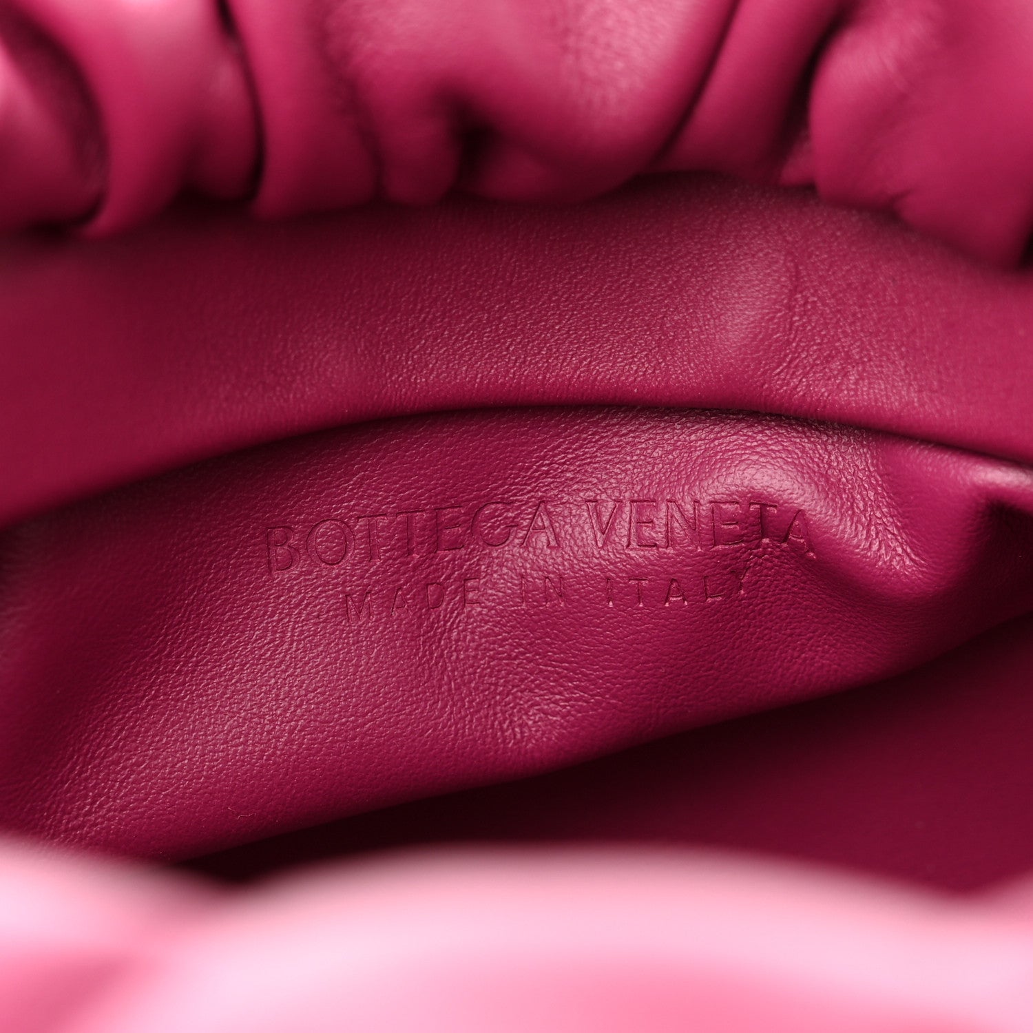 Bottega Veneta Calfskin The Pouch Chain Cinnabar 6 of 10