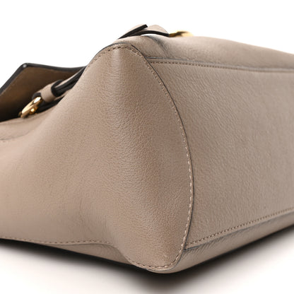 Chloe Calfskin Small Faye Day Shoulder Bag Motty Grey 8 of 9