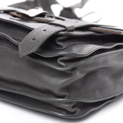 Proenza Schouler Lambskin PS1 Mini Pouch Messenger Heather Grey 9 of 9