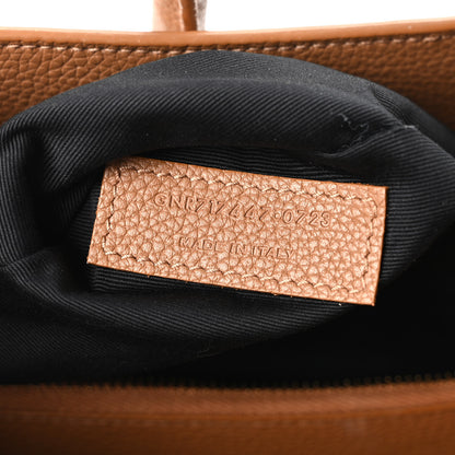 Saint Laurent Grained Calfskin Small Supple Sac De Jour Cinnamon 7 of 10