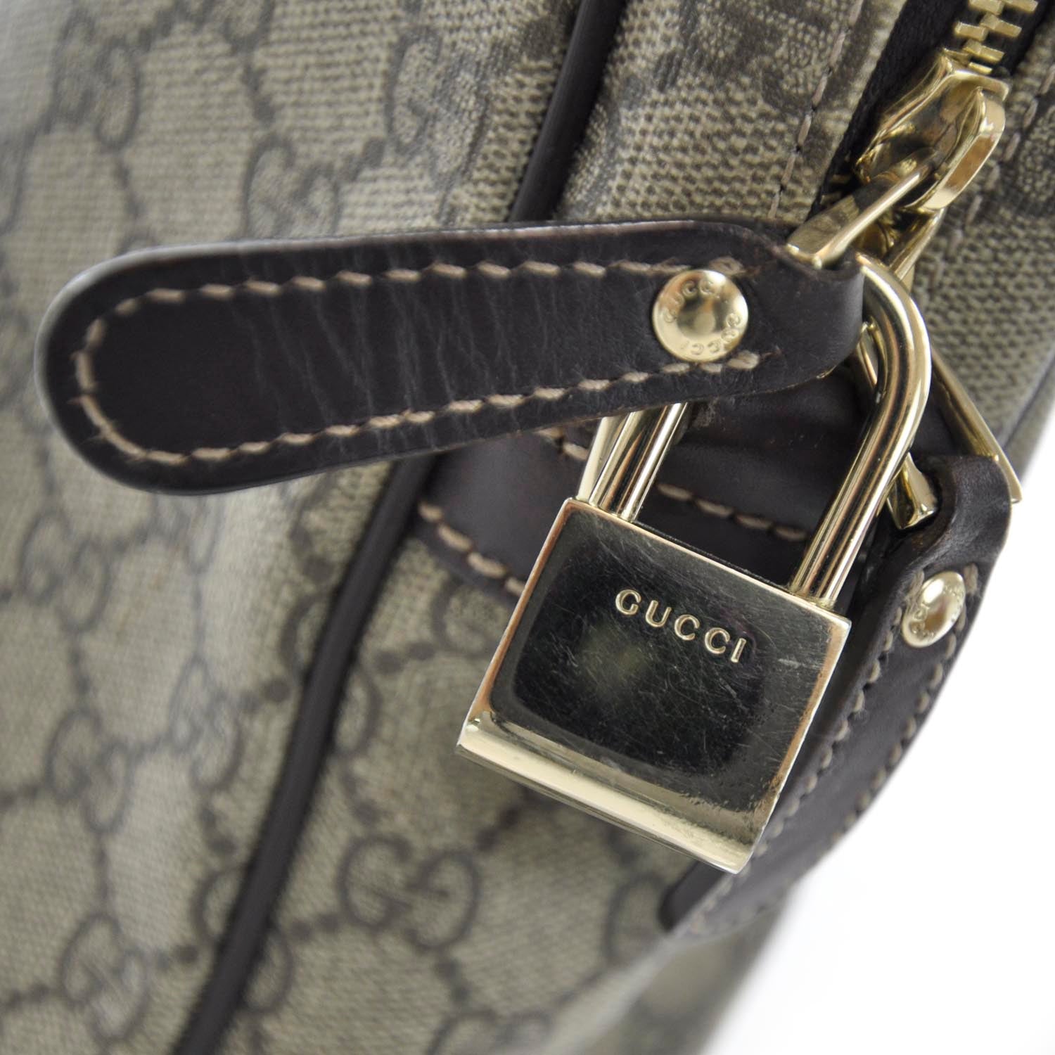 Gucci Monogram Briefcase 5 of 12