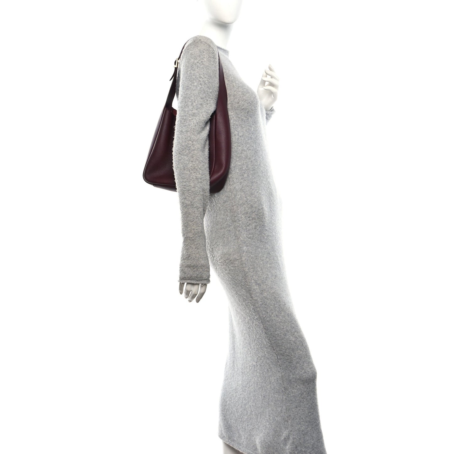 Smooth Calfskin Small Le 5 A 7 Soft Hobo Rouge Legion