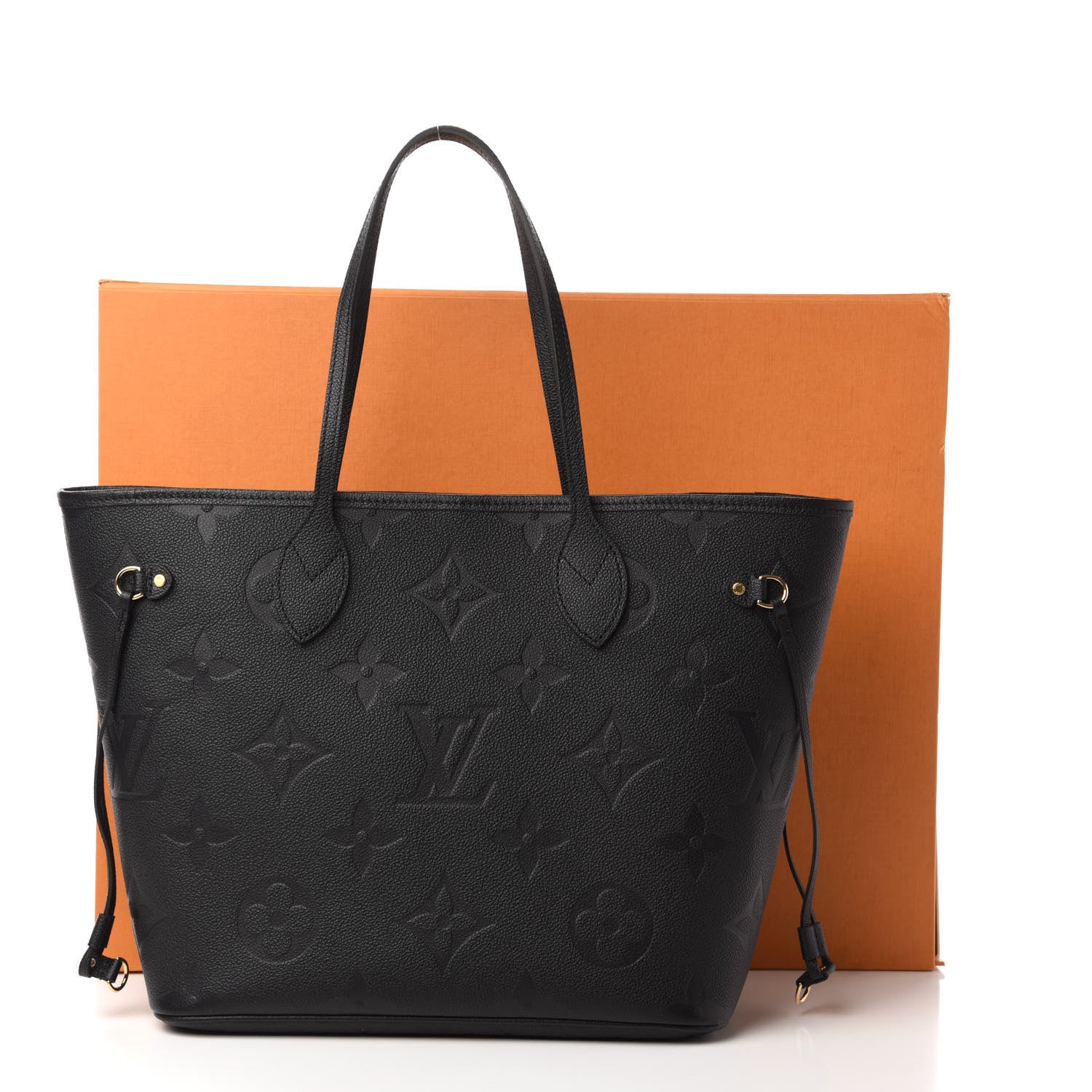 Louis Vuitton Empreinte Monogram Giant Neverfull MM Black 10 of 10