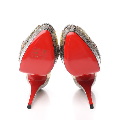 Christian Louboutin Glitter Glennalta 150 Pumps 40.5 Roccia 5 of 7
