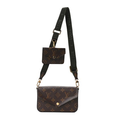 Louis Vuitton Monogram Felicie Strap & Go Kaki 1 of 9