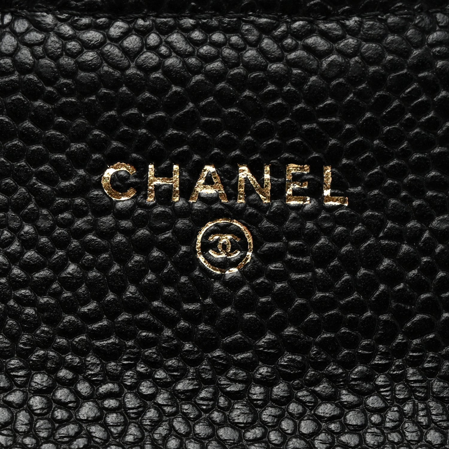 Chanel Caviar Quilted Flap Card Holder Wallet Black 6 of 9