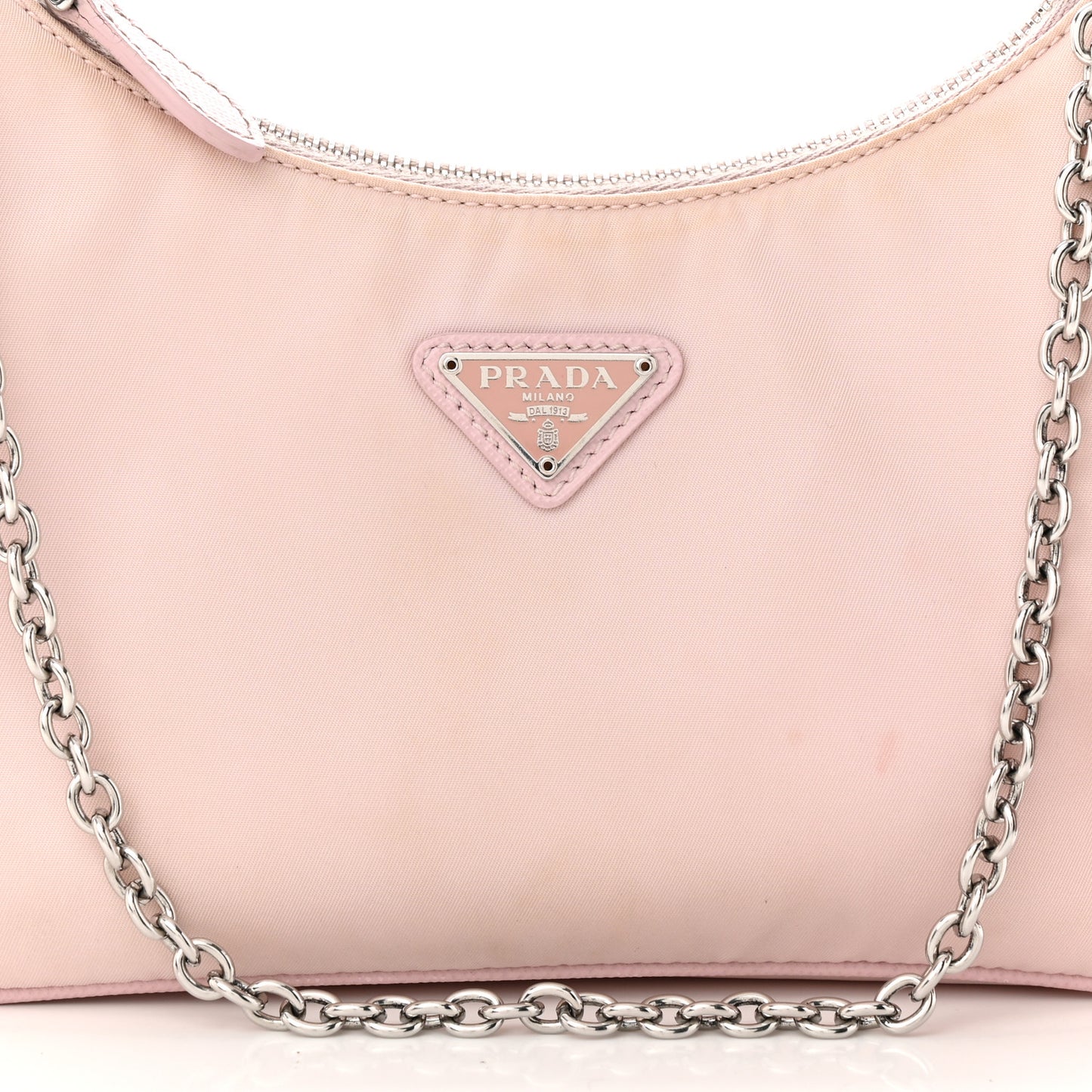 Nylon Re-Edition 2005 Shoulder Bag Alabastro