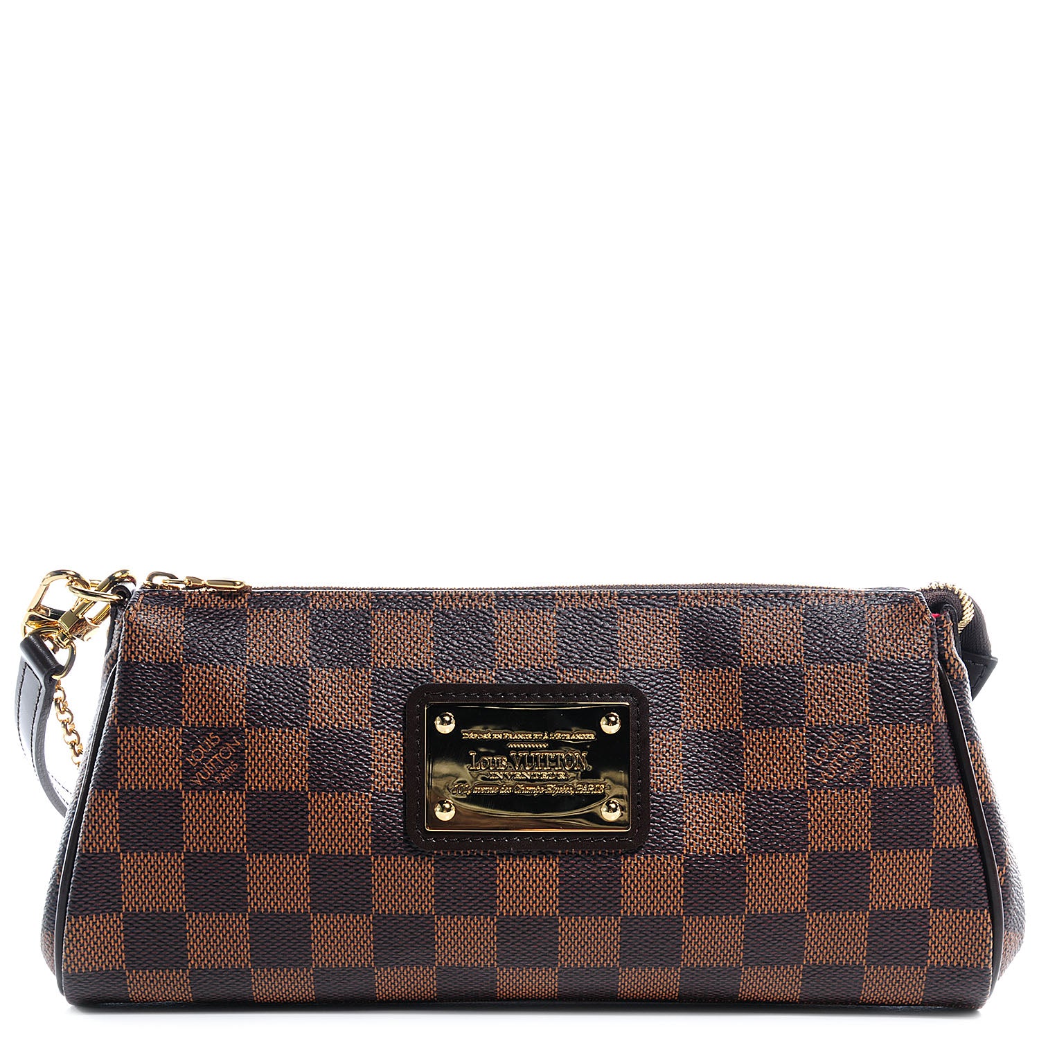 Louis Vuitton Damier Ebene Eva Clutch 1 of 9