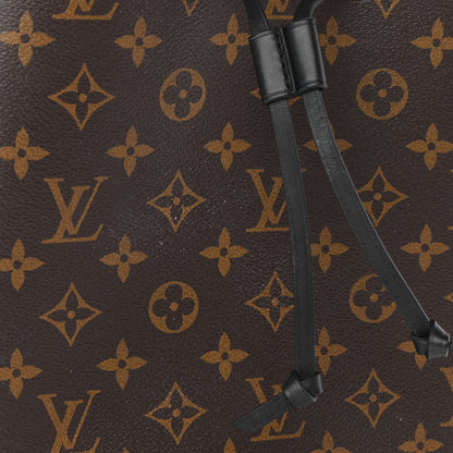 Louis Vuitton Monogram Neonoe MM Black 10 of 11