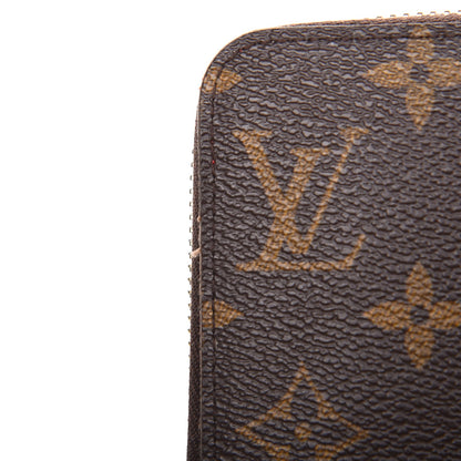 Louis Vuitton Monogram Zippy Wallet Coquelicot 9 of 13