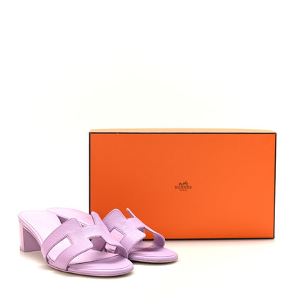 Hermes Epsom Oasis Sandals 37 Violet Amethyste 9 of 9