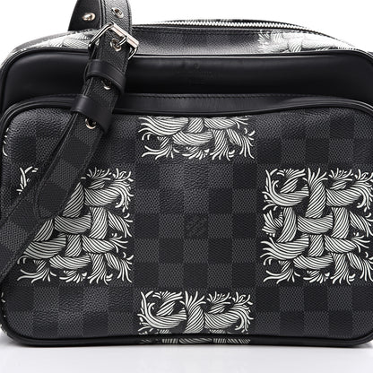 Louis Vuitton Damier Graphite Rope Nil PM White 7 of 10