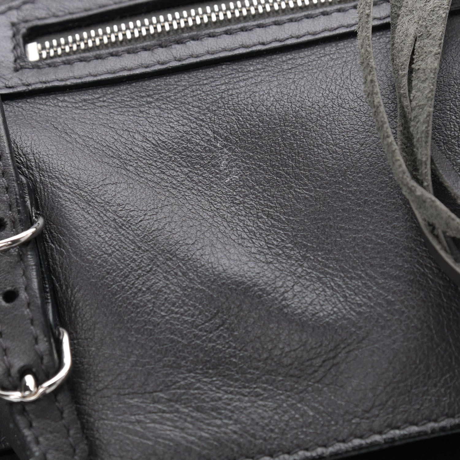 Balenciaga Veau Papier A4 Zip Around Tote Black Gris Fossile 12 of 12