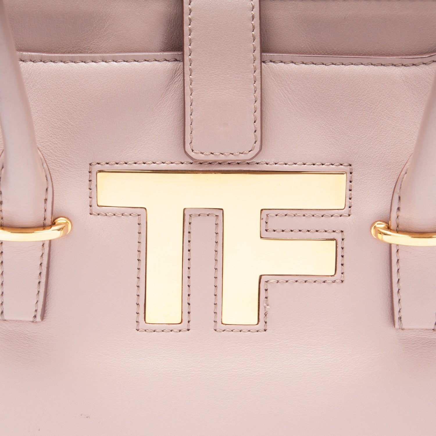 Tom Ford Smooth Calfskin Medium Icon Bag Blush Nude 8 of 8