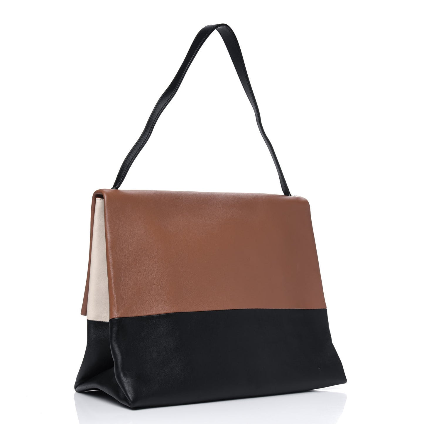 Calfskin All Soft Shoulder Bag Tan