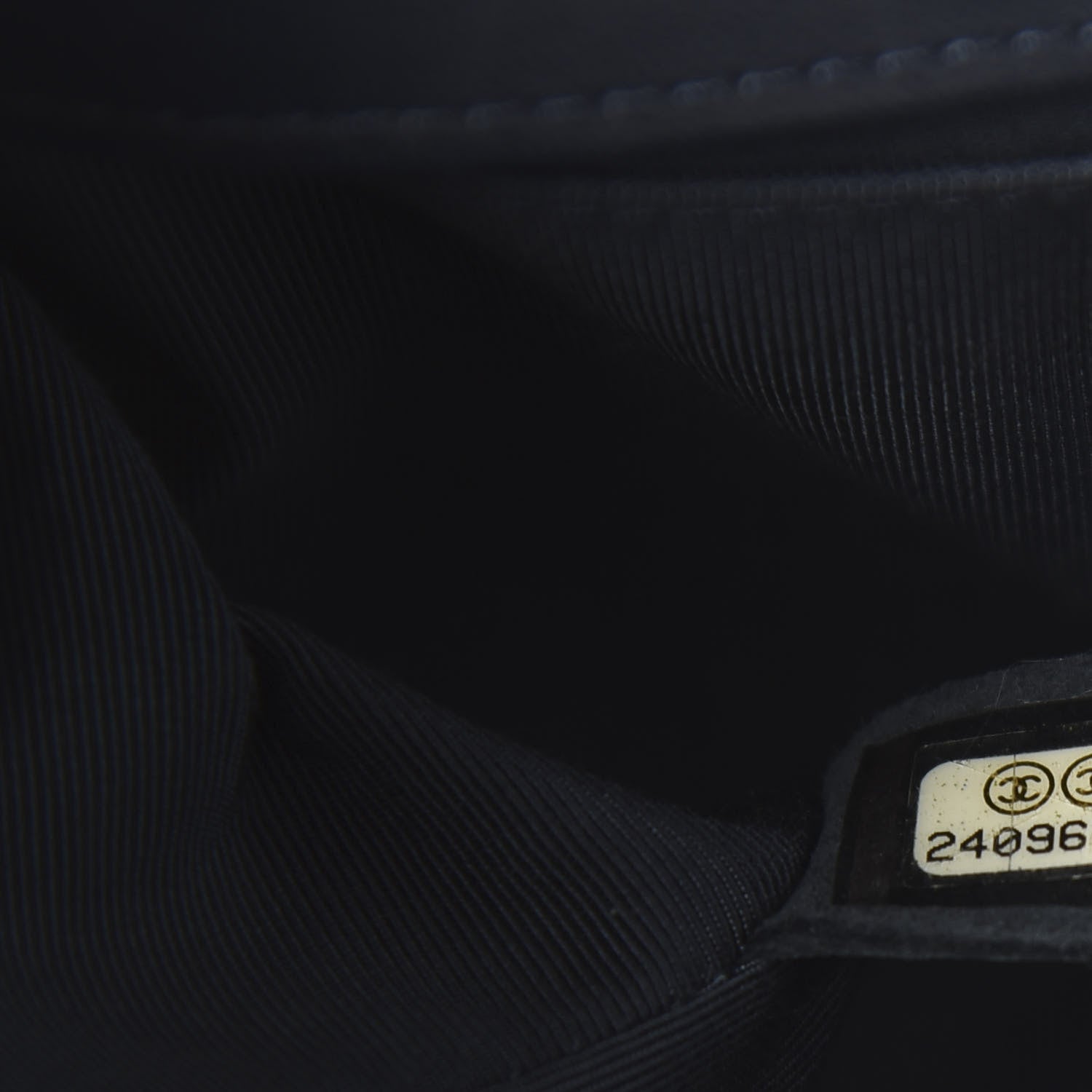 Chanel Lambskin Quilted Medium Boy Flap Dark Navy 9 of 10