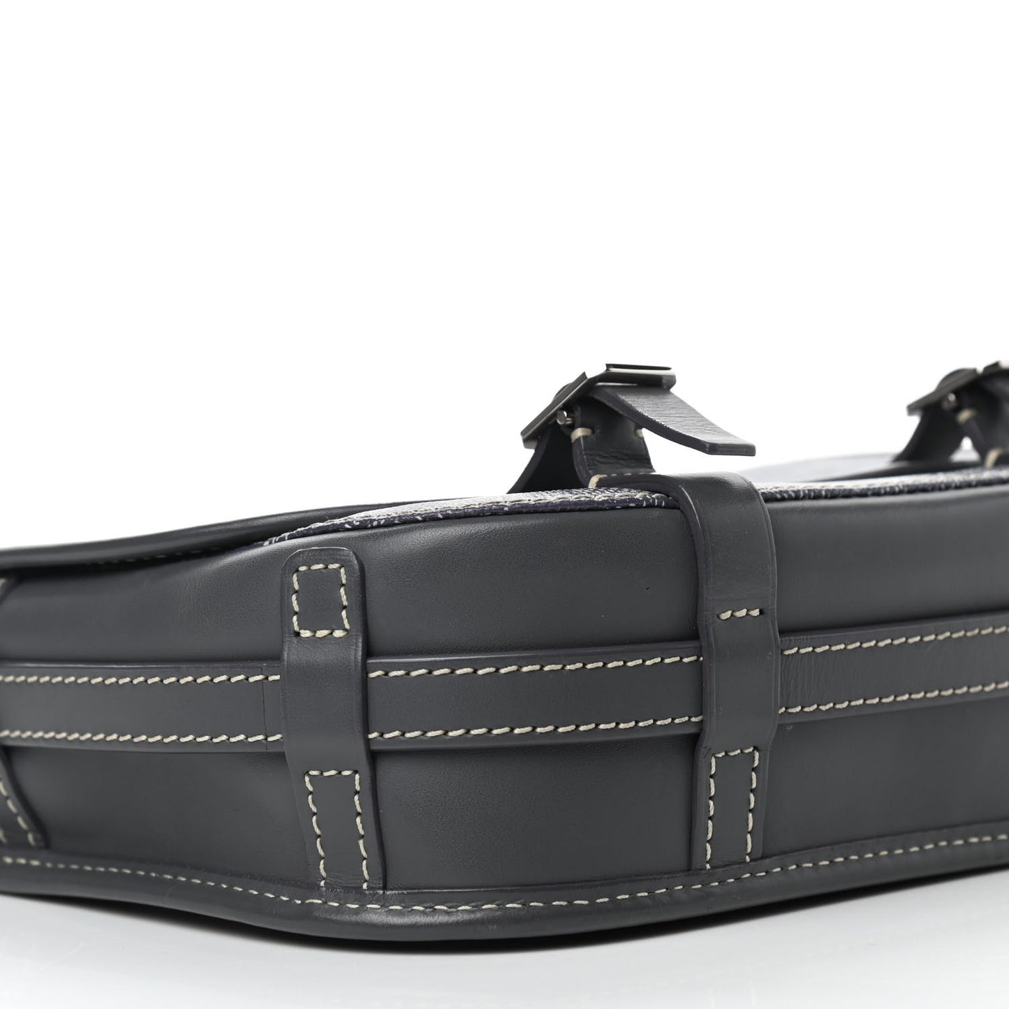 Goyardine Belvedere PM Messenger Bag Grey