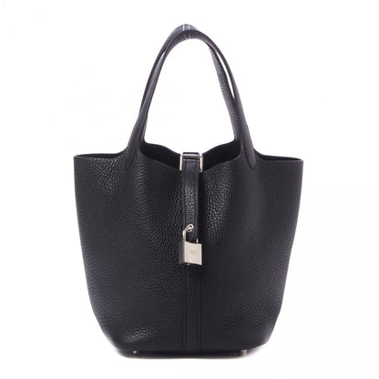 Hermes Taurillon Clemence Picotin Lock 18 PM Black 1 of 9
