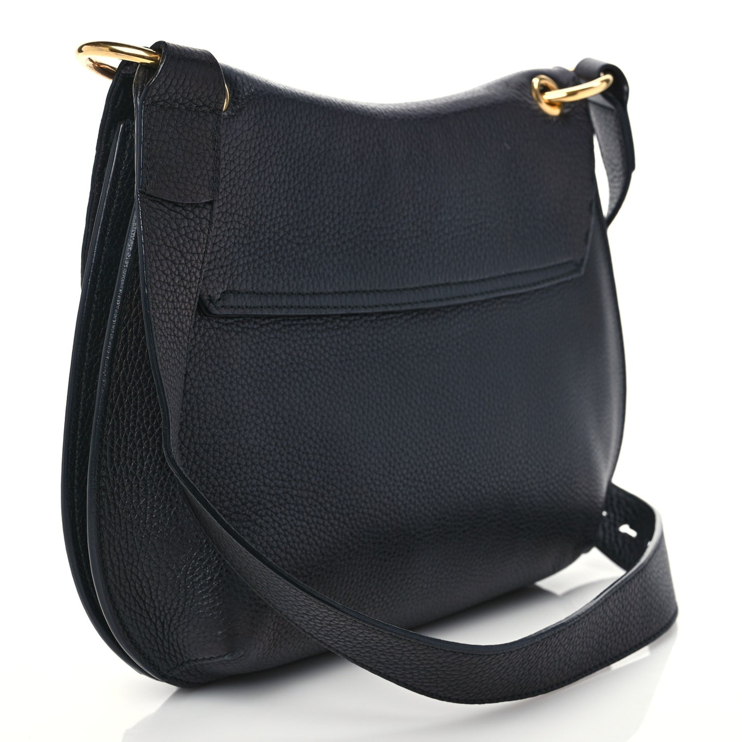 Cellarius Calfskin Feline GG Marmont Flap Shoulder Bag Black