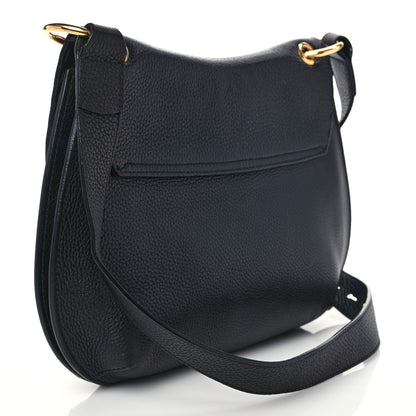 Gucci Cellarius Calfskin Feline GG Marmont Flap Shoulder Bag Black 2 of 9