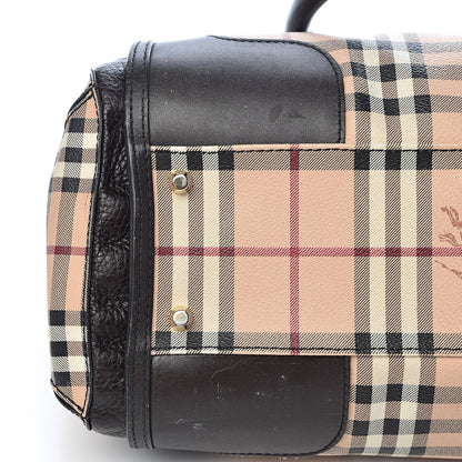 Burberry Haymarket Check Small Gladstone Chocolate 22 of 24