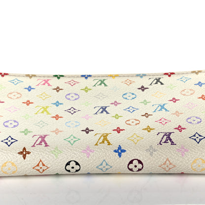 Louis Vuitton Monogram Multicolor Insolite Wallet White Litchi 7 of 8
