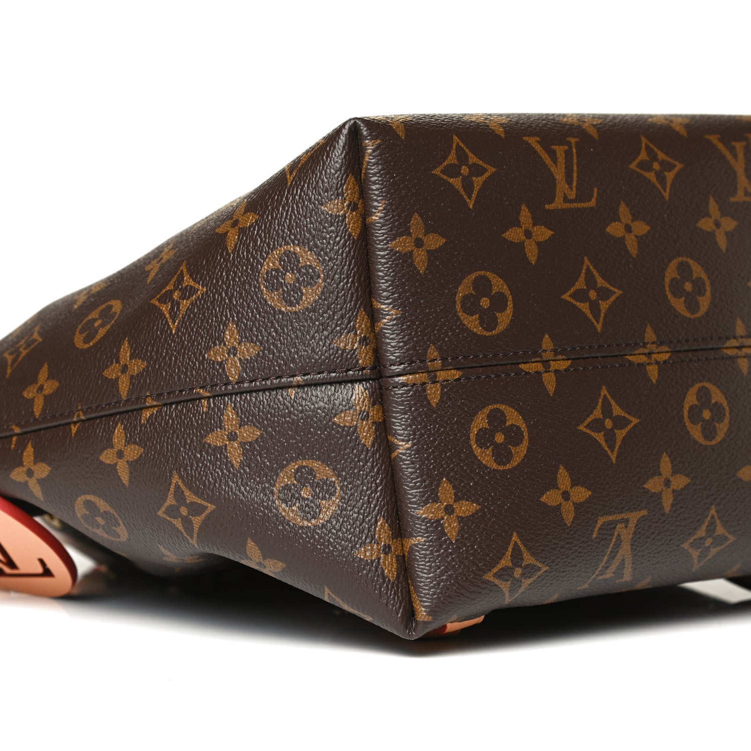 Gucci Monogram Selleria Calfskin Vintage Web Medium Boston Beige Blue 22 of 28