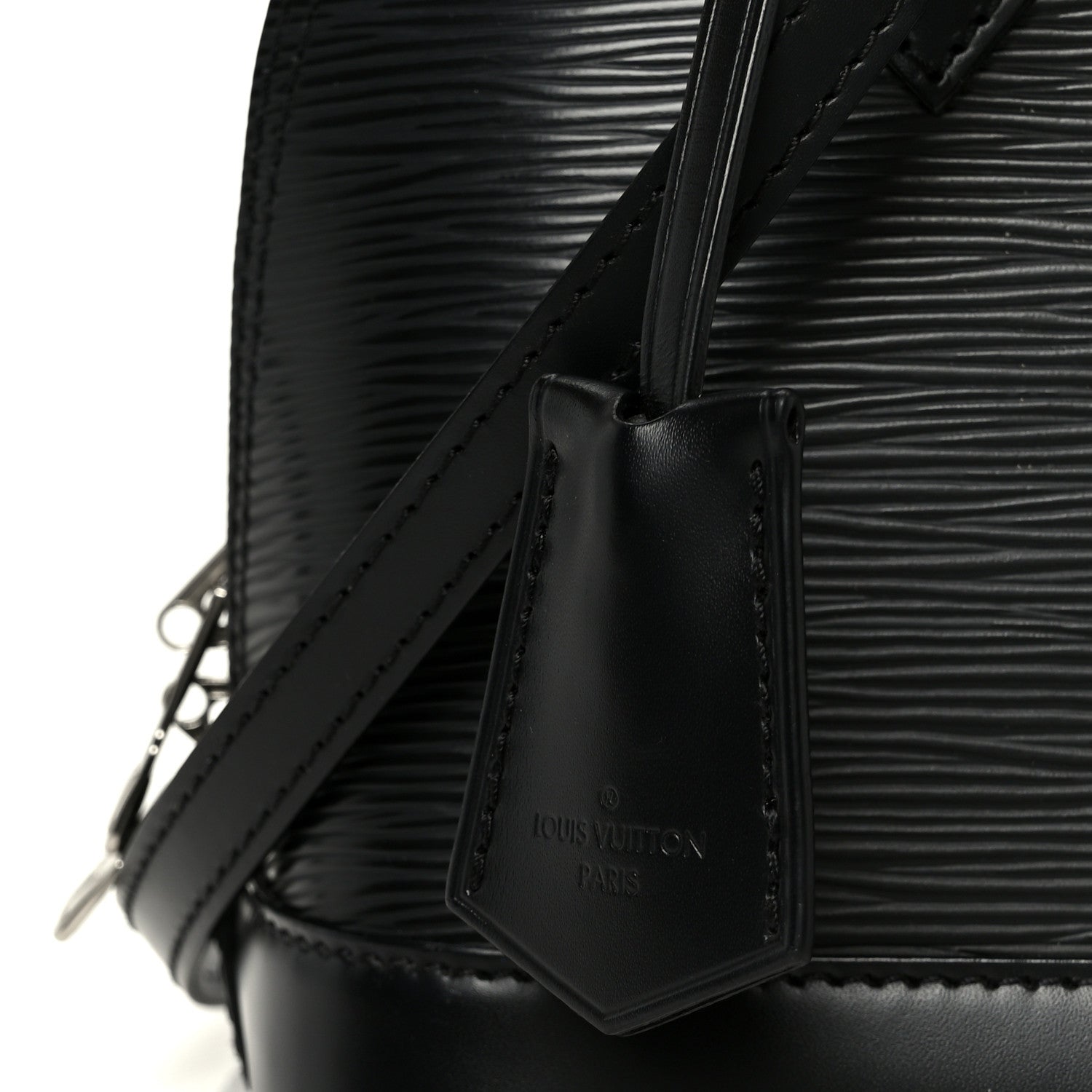 Louis Vuitton Epi Alma BB Black 9 of 13