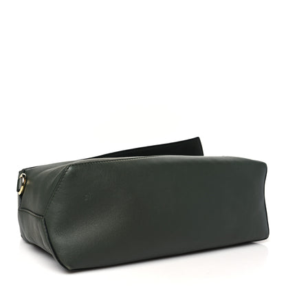 Loewe Calfskin Puzzle Hobo Army Green 4 of 9