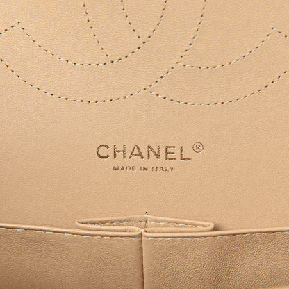 Chanel Caviar Quilted Jumbo Double Flap Light Beige 5 of 10